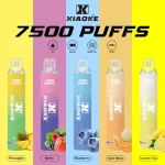 🔥台灣現貨🔥 梟客XIAOKE 7500口大容量一次性電子煙 | 可充電拋棄式