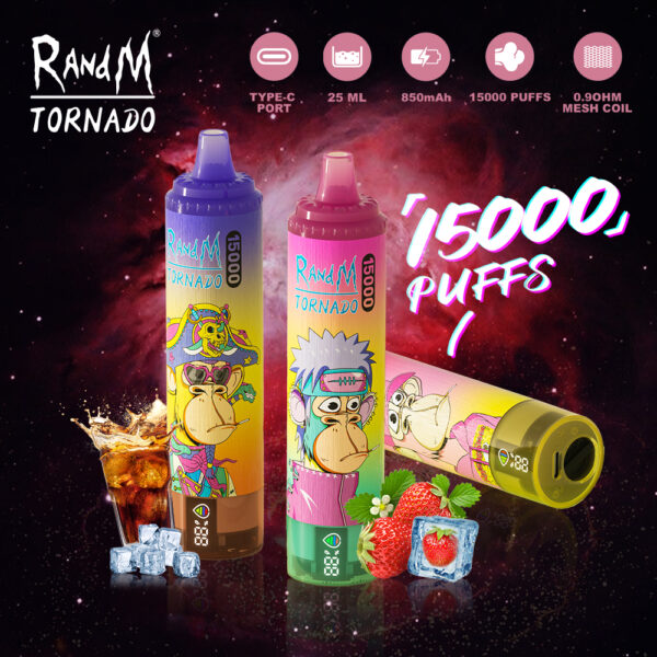 FUMOT RANDM 15000口拋棄式電子煙